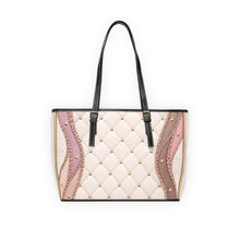 Load image into Gallery viewer, Pink Flowing Tea PU Leather Shoulder Bag