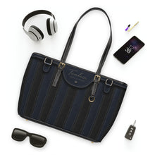Load image into Gallery viewer, Trusting Blue PU Leather Shoulder Bag