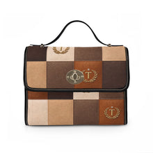 Load image into Gallery viewer, Brown Crown 3 Waterproof Canvas Bag