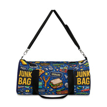 Load image into Gallery viewer, Blue Junk Duffel Bag