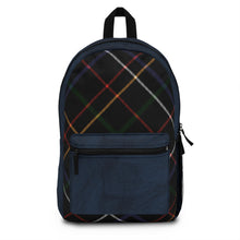 Load image into Gallery viewer, Blue Colorful Stripes 5 Backpack