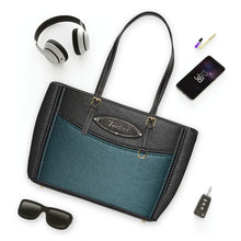 Load image into Gallery viewer, Real Teal PU Leather Shoulder Bag