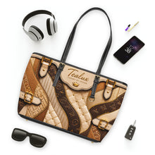 Load image into Gallery viewer, Link Brown PU Leather Shoulder Bag