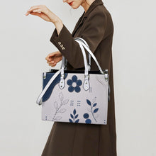 Load image into Gallery viewer, Blue Spice PU Leather Handbag-Large (Model 1747)