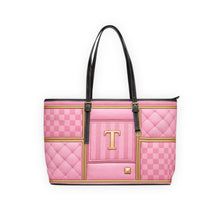 Load image into Gallery viewer, Pink Tea PU Leather Shoulder Bag