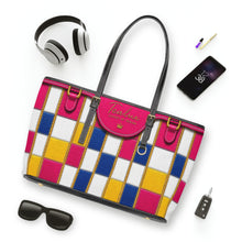 Load image into Gallery viewer, Pink Count PU Leather Shoulder Bag