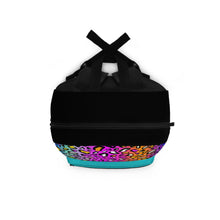 Load image into Gallery viewer, Rainbow Leopard Backpack