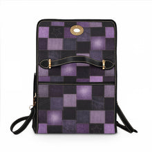 Load image into Gallery viewer, Purple Jean Waterproof Canvas Bag