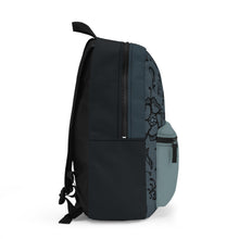 Load image into Gallery viewer, Blue Flower Backpack