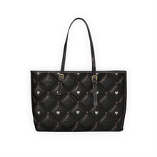 Load image into Gallery viewer, Black Heart 3T PU Leather Shoulder Bag