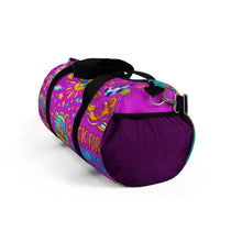 Load image into Gallery viewer, Double Purple Trouble Youth Duffel Bag