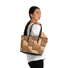 Load image into Gallery viewer, Brown Flow PU Leather Shoulder Bag