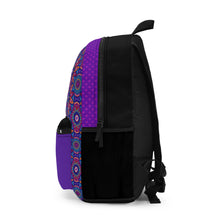 Load image into Gallery viewer, Purple Big Vintage Backpack