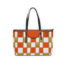 Load image into Gallery viewer, Orange Crush PU Leather Shoulder Bag