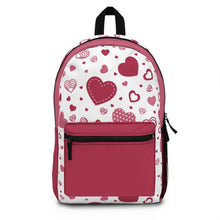 Load image into Gallery viewer, Red Hearts Backpack
