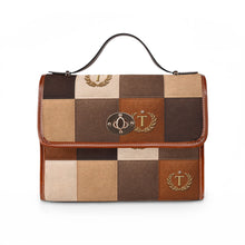 Load image into Gallery viewer, Brown Crown 3 Waterproof Canvas Bag