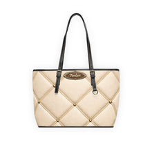 Load image into Gallery viewer, Smooth Cream PU Leather Shoulder Bag