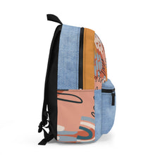Load image into Gallery viewer, Jeans and Flowers Backpack