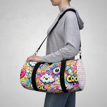 Load image into Gallery viewer, Cool Pink Cloud Youth Duffel Bag