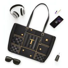 Load image into Gallery viewer, Black shine 3 PU Leather Shoulder Bag