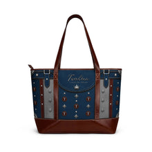 Load image into Gallery viewer, Blue Thunder Tealux Handbag