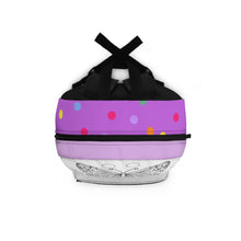 Load image into Gallery viewer, Purple Butterfly Color Creation Backpack