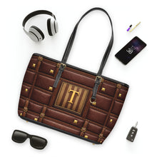 Load image into Gallery viewer, Leather Tea Batch PU Leather Shoulder Bag