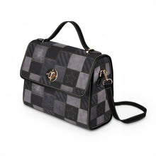 Load image into Gallery viewer, Faded Stripe Gray Jeans Waterproof Canvas Bag