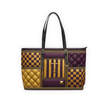 Load image into Gallery viewer, Purple Berry Tea PU Leather Shoulder Bag