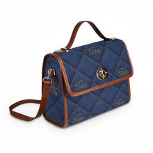 Load image into Gallery viewer, Blue to the Tea Waterproof Canvas Bag