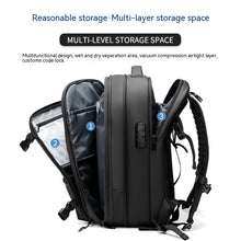 Load image into Gallery viewer, Travel Backpack Men's Business Multifunction Computer Bag Vacuum Compression Large-capacity Backpack