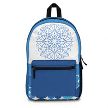 Load image into Gallery viewer, Blue Kid Mandalas Color Creation Backpack