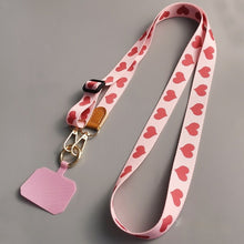 Load image into Gallery viewer, Mobile Phone Lanyard Crossbody Bag Solid Color Long Braces Detachable Multi-purpose Strap Rope