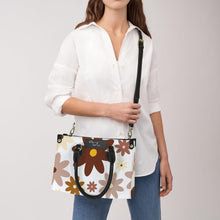 Load image into Gallery viewer, Big Brown PU Leather Handbag-Small (Model 1747)