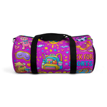 Load image into Gallery viewer, Double Purple Trouble Youth Duffel Bag