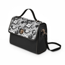 Load image into Gallery viewer, Bomb Party Black & White Playful Waterproof Canvas Bag