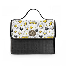 Load image into Gallery viewer, Yellow Flower Garden Playful Waterproof Canvas Bag