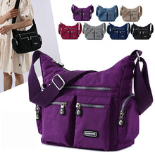 Load image into Gallery viewer, Women Shoulder Bags Multiple Pockets Waterproof Crossbody Bags