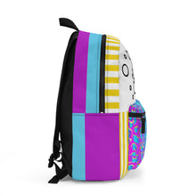 Load image into Gallery viewer, Fun Colorful Duck Backpack for Kids to Color | Vibrant School Bag with Bubble Design