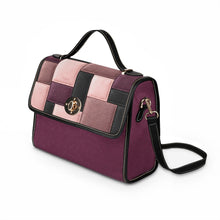 Load image into Gallery viewer, Purple Squeeze Waterproof Canvas Bag