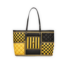 Load image into Gallery viewer, Yellow Zebra PU Leather Shoulder Bag
