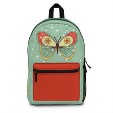 Load image into Gallery viewer, Blue Butterfly Backpack
