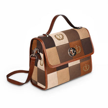 Load image into Gallery viewer, Brown Crown 3 Waterproof Canvas Bag