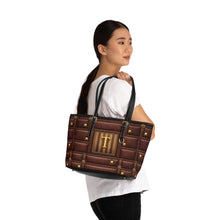Load image into Gallery viewer, Leather Tea Batch PU Leather Shoulder Bag