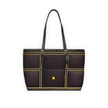 Load image into Gallery viewer, Gold Play PU Leather Shoulder Bag