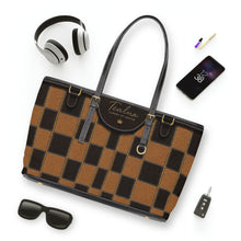 Load image into Gallery viewer, Unique Brown PU Leather Shoulder Bag