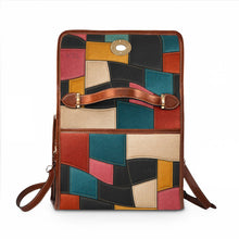 Load image into Gallery viewer, Big Teal Waterproof Canvas Bag