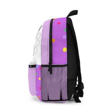 Load image into Gallery viewer, Purple Butterfly Color Creation Backpack