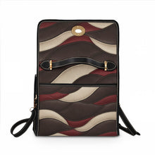 Load image into Gallery viewer, Flowing Brown 4 Waterproof Canvas Bag