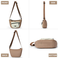 Load image into Gallery viewer, Women's Solid Color Crossbody Bag Fashionable Large Capacity Shoulder Bag For Work School Casual Trendy Versatile High-quality Daily Commuting Bag